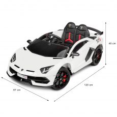 Електромобіль Caretero (Toyz) Lamborghini Aventador SVJ Black
